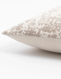 Lily kussen 45x45cm - Taupe