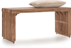 Lino bankje 96cm - Bruin