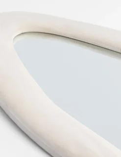 Loes spiegel 160x60cm - Cremekleurig