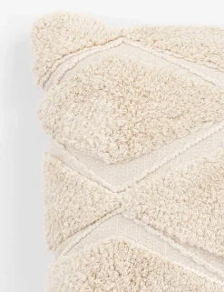 Lou kussen 45x45cm - Cremekleurig