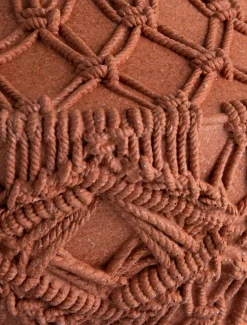 Maeve vaas H33cm - Terracotta