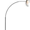 Magnolia vloerlamp H185cm 1*E14 - Zwart
