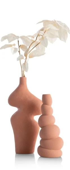Maria vaas H30,5cm - Terracotta