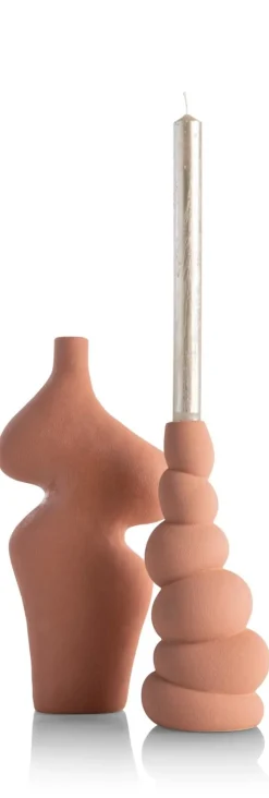 Maria vaas H30,5cm - Terracotta