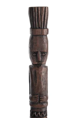 Milan beeld H62cm - Bruin