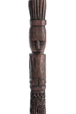 Milan beeld H62cm - Bruin