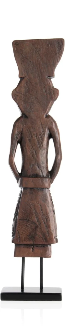 Milan beeld H67,5cm - Bruin