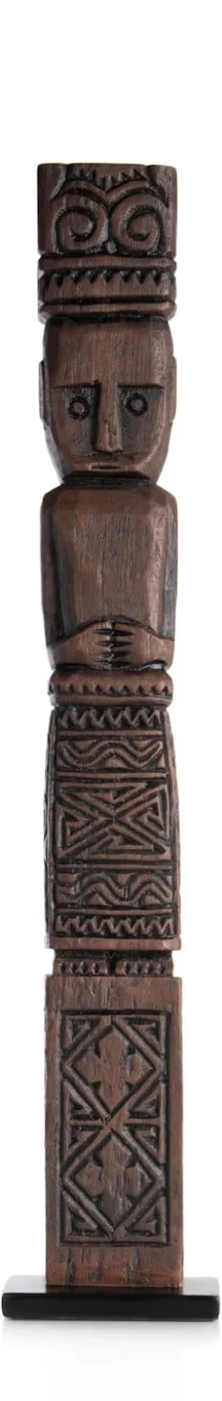 Milan beeld H86cm - Bruin