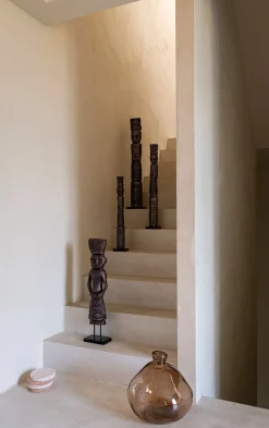 Milan beeld H86cm - Bruin