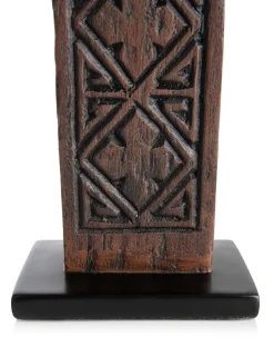 Milan beeld H86cm - Bruin