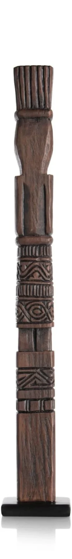 Milan beeld H75cm - Bruin