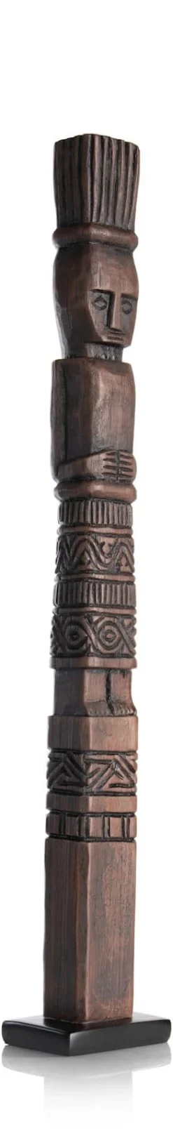 Milan beeld H75cm - Bruin