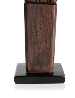 Milan beeld H75cm - Bruin