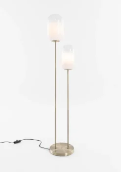 Milky vloerlamp 2*E27 - Wit