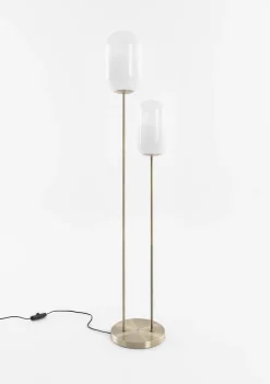 Milky vloerlamp 2*E27 - Wit