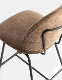 Milo barstoel - bruin