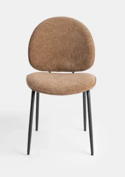 Milo eetkamerstoel - bruin