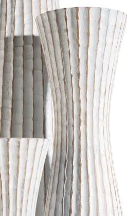 Milou vaas H134cm - Wit