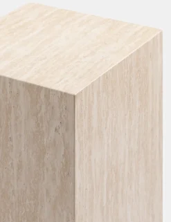 Nea pilaar H80cm - Cremekleurig