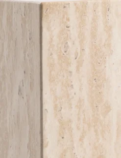 Nea pilaar H80cm - Cremekleurig