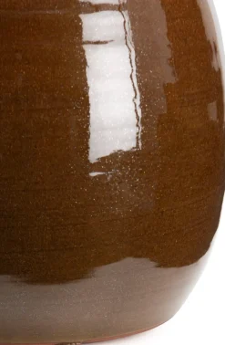 Nera vaas H31cm - Bruin