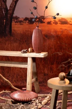 Noni vaas H30cm - Koper