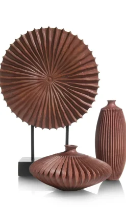 Noni vaas H30cm - Koper