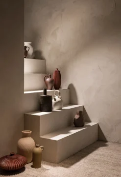 Noni vaas H14cm - Koper