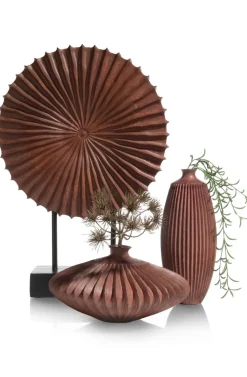 Noni vaas H14cm - Koper