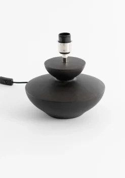 Noor lampenvoet 1*E27 - Zwart