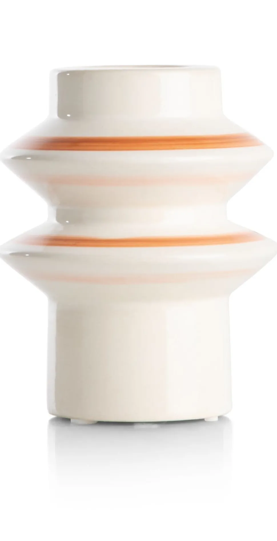 Nora kandelaar H15cm - Multikleur