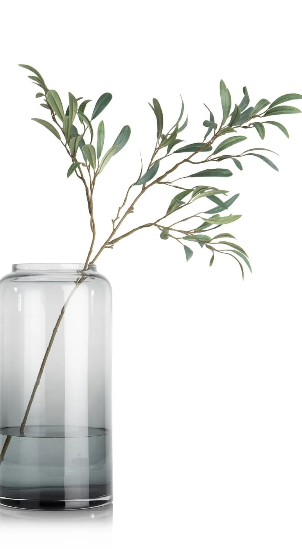 Olive Leaf Spray H82cm kunstbloem - Groen