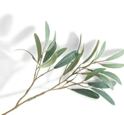Olive Leaf Spray H82cm kunstbloem - Groen