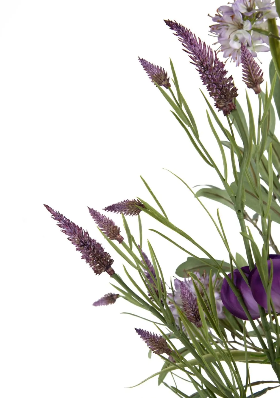 Olive Leaf Spray H82cm kunstbloem - Groen