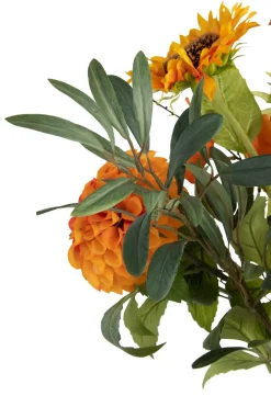 Olive Leaf Spray H82cm kunstbloem - Groen