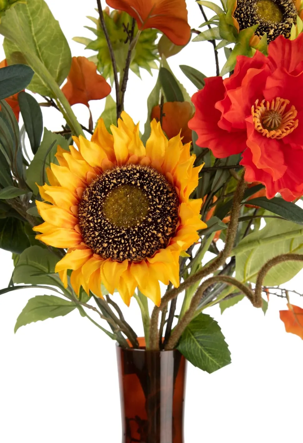 Olive Leaf Spray H82cm kunstbloem - Groen