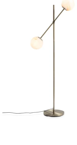 Oona vloerlamp 2*E27 - Goud