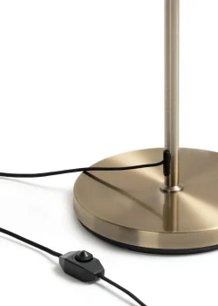 Oona vloerlamp 2*E27 - Goud