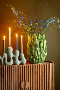 Peas in a pot vaas H45cm - Groen