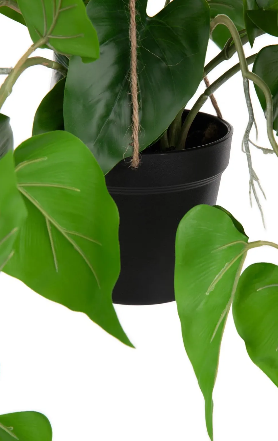 Philodendron Scandens H80cm kunstplant - Groen