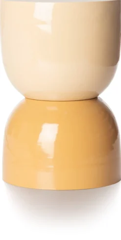 Pleun bijzettafel H46cm - Geel