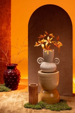 Pleun bijzettafel H46cm - Geel