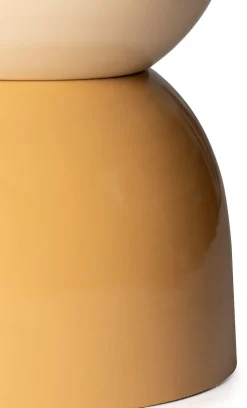 Pleun bijzettafel H46cm - Geel