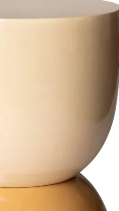 Pleun bijzettafel H46cm - Geel