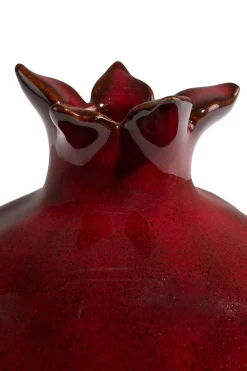 Pomegranate kandelaar H12cm - Bordeaux