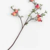 Pomegranate kunstbloem H82cm - Rood