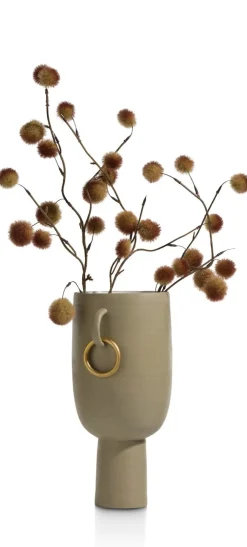 Presley vaas H34cm - Beige