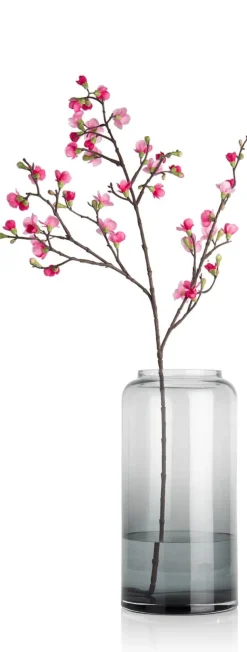 Qunince Spray H97cm kunstbloem - Roze