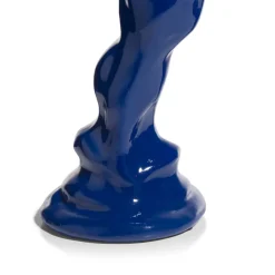 Rebecca kandelaar H36cm - Blauw