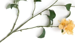 Rhododendron Spray kunstbloem H118cm - Oranje